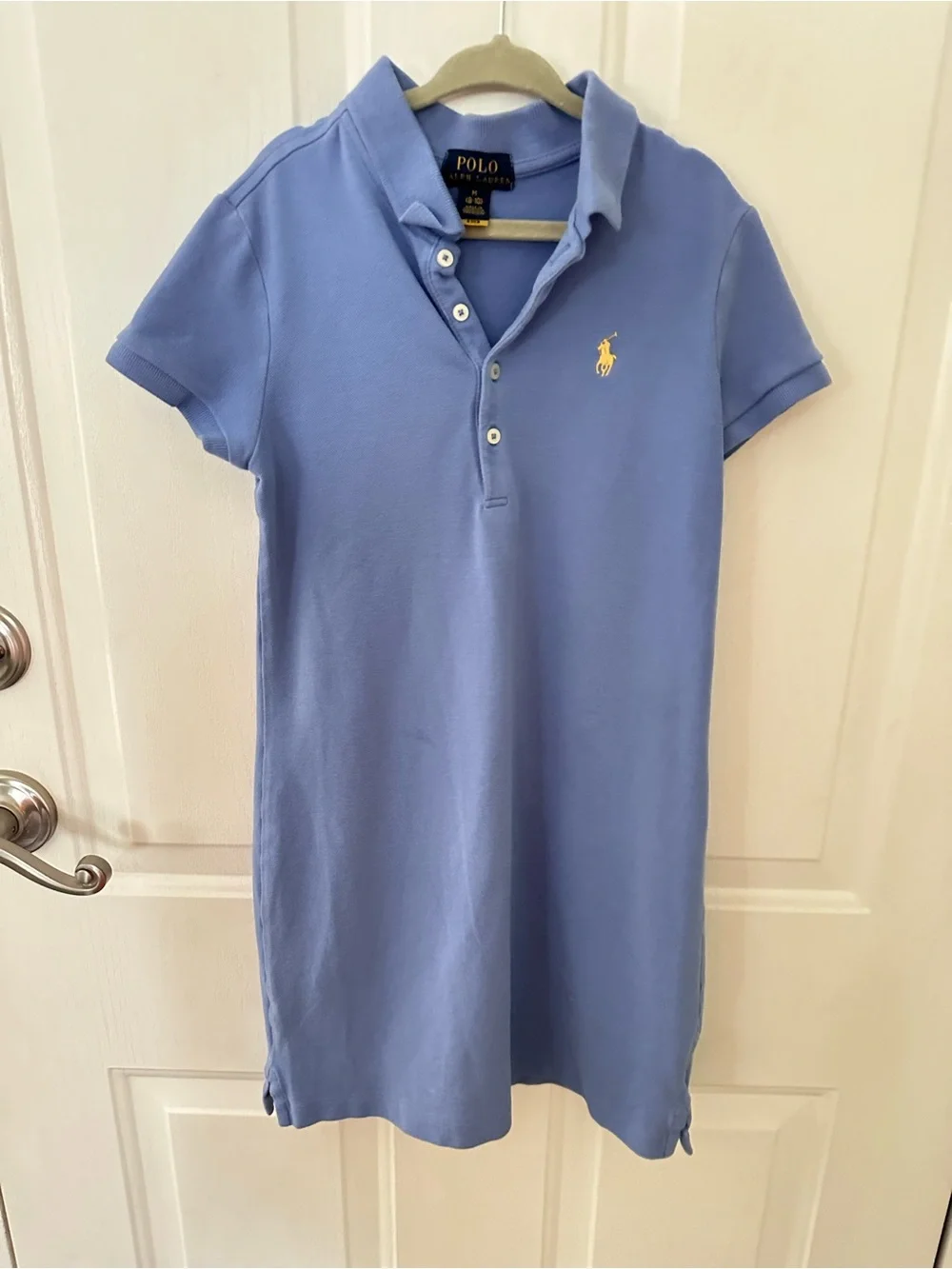 Polo Ralph Lauren Girls Polo Dress and Terry Hooded Romper Bundle